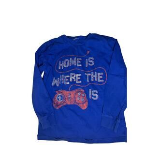 Gap blue gaming shirt size 10